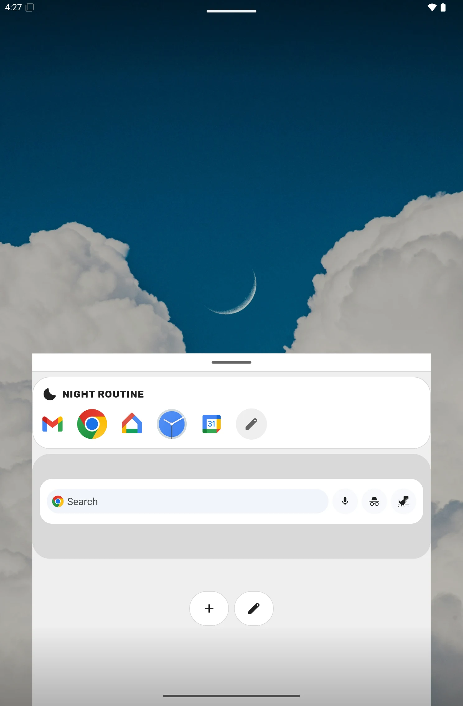 Yasan Launcher · Context-Aware screenshot